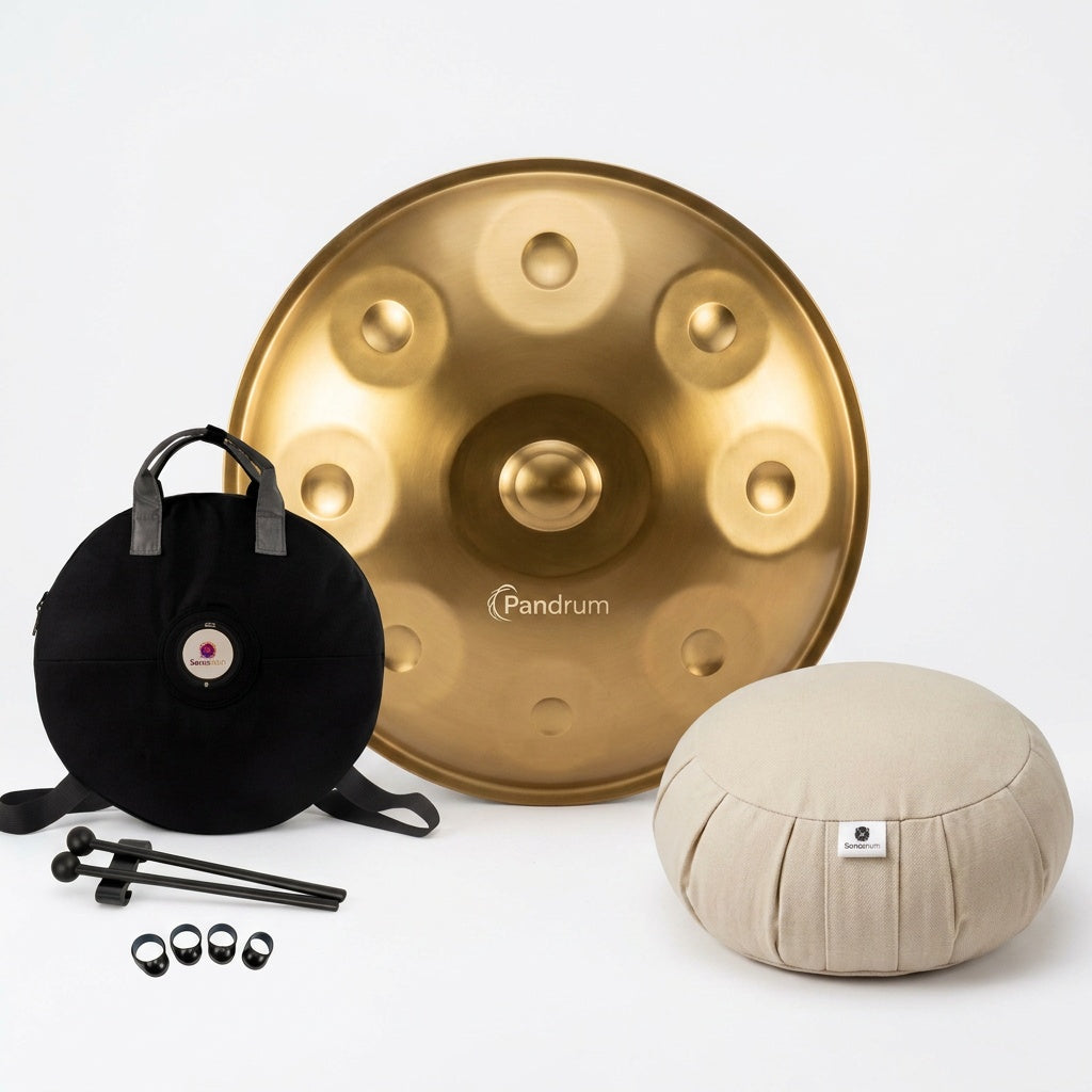Pandrum Entspannungs Starter Set – Handpan Hybrid Edition