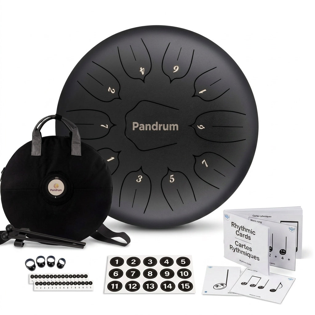 Pandrum Zungentrommel – Stressbewältigungs Starter Set