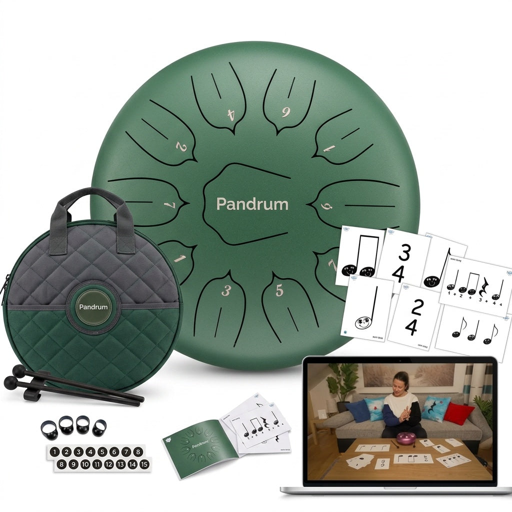 Pandrum Zungentrommel – Stressbewältigungs Starter Set